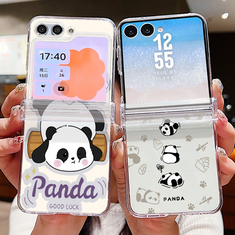 Z Phone Accessories - Cartoon Panda Printed Phone Case For