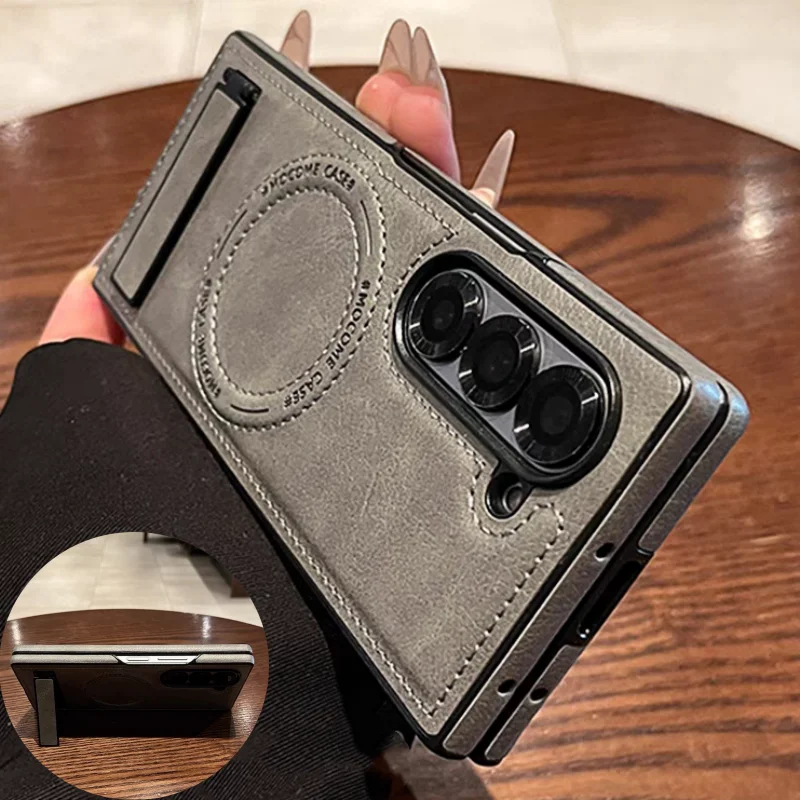 Retro Leather Hidden Tripod Ph - Phone Accessories For Photography recension och pris