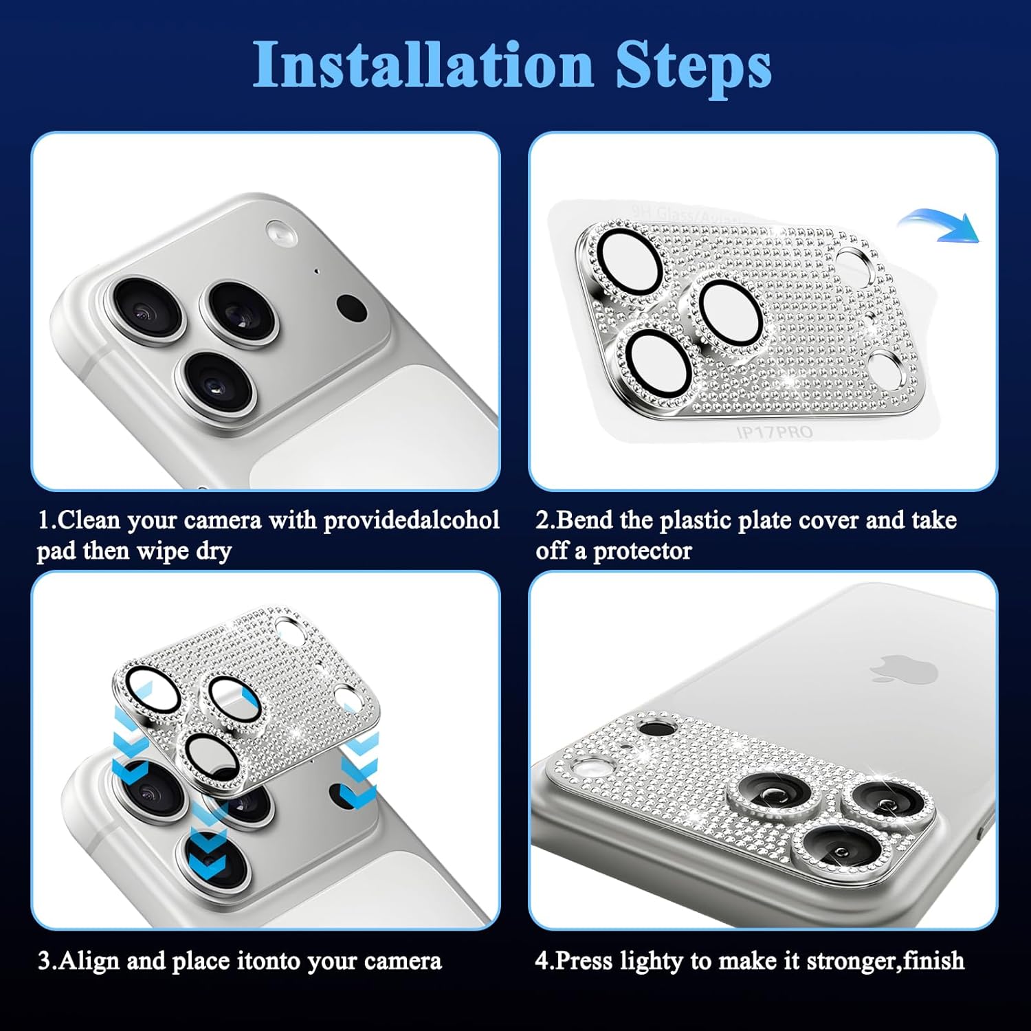 Glitter Diamond Camera Lens Pr - Phone Accessories Vendor recension och pris