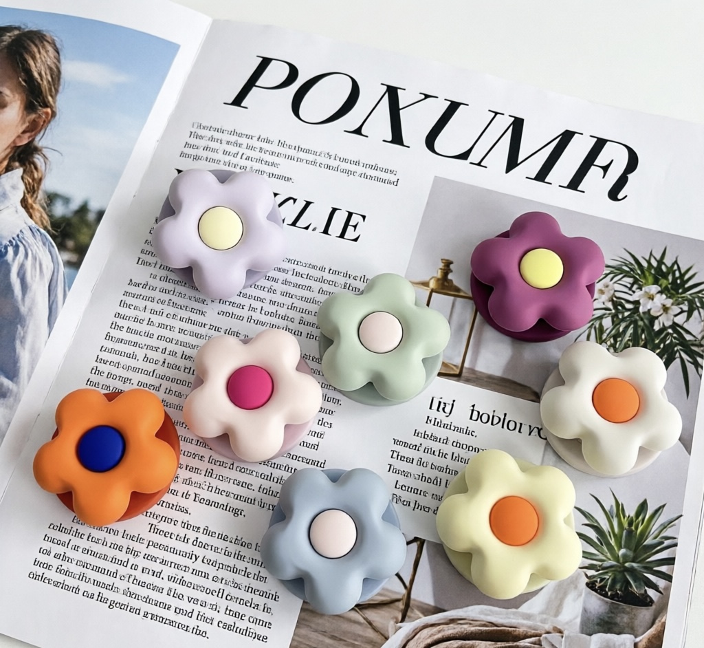 Cute Matte Flower Silicone Pho - Phone Accessories Vendor recension och pris