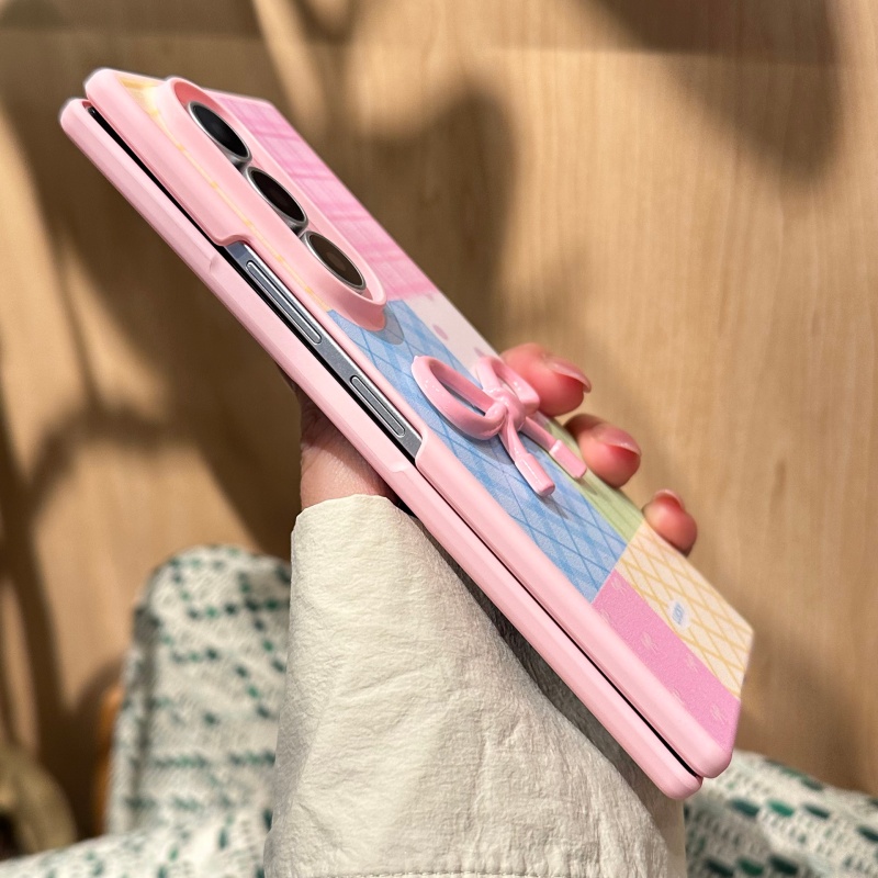 Korean Plaid Patter Flower Cut - Z Phone Accessories recension och pris