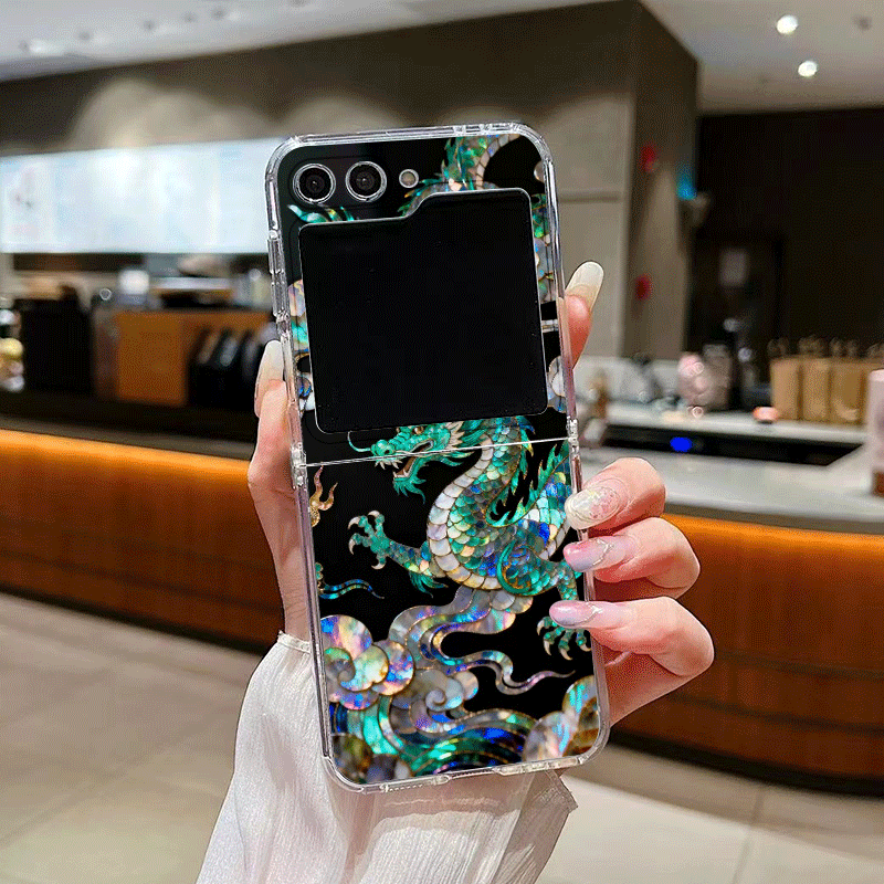 Stylish Tiger Dragon Marble Te - Z Phone Accessories recension och pris
